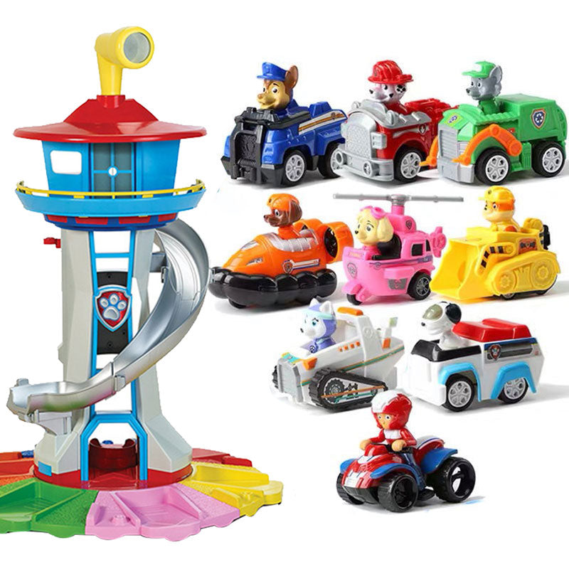 Torre Patrulha Canina C/ 9 Carrinhos | Paw Patrol