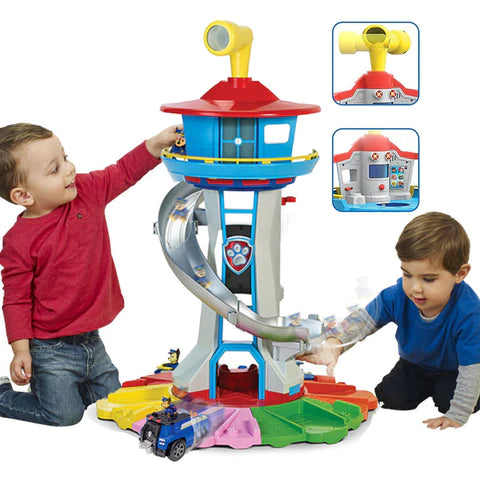 Torre Patrulha Canina C/ 9 Carrinhos | Paw Patrol