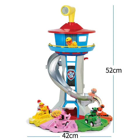 Torre Patrulha Canina C/ 9 Carrinhos | Paw Patrol